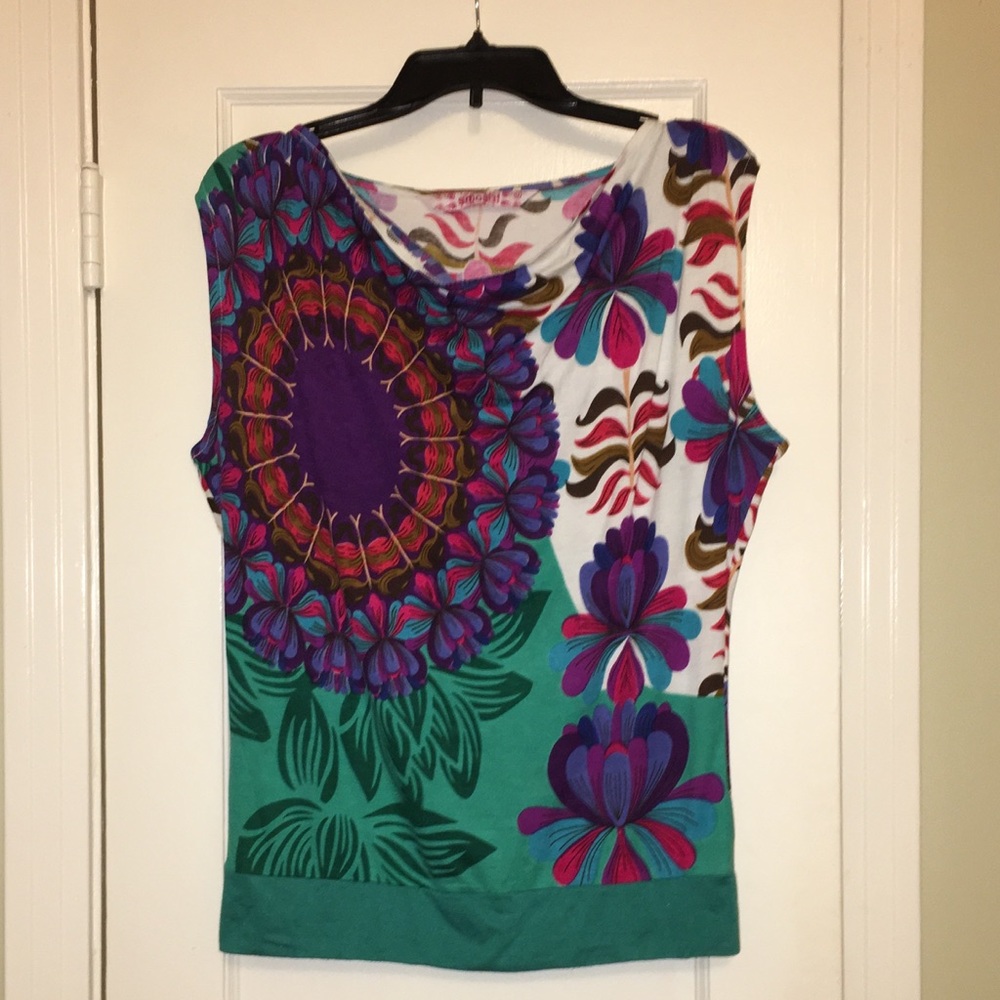 Smash! Drape Neck Top